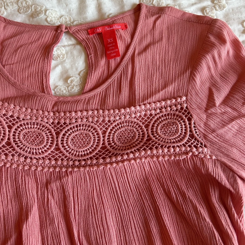 BOHO CHELSEA AND VIOLET TOP